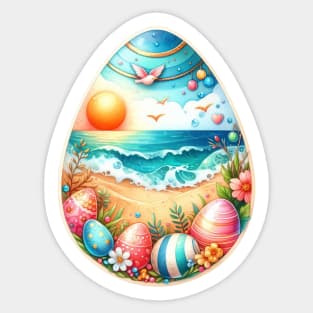 Easter Egg Escape Sticker